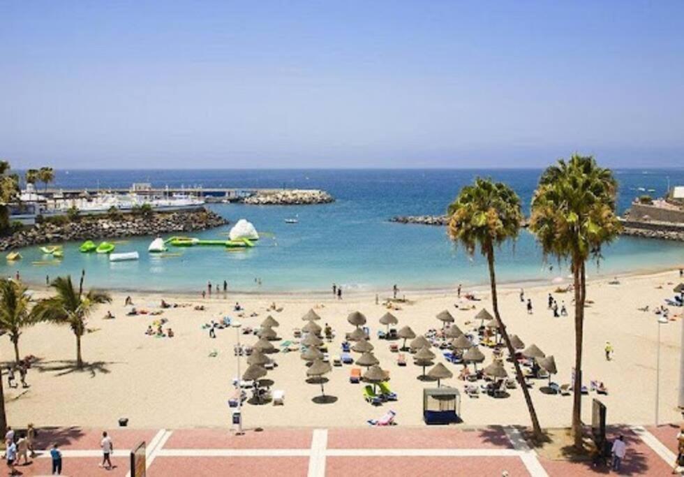 Comfortable Centrally Located Apartment Playa Fanabe Luaran gambar