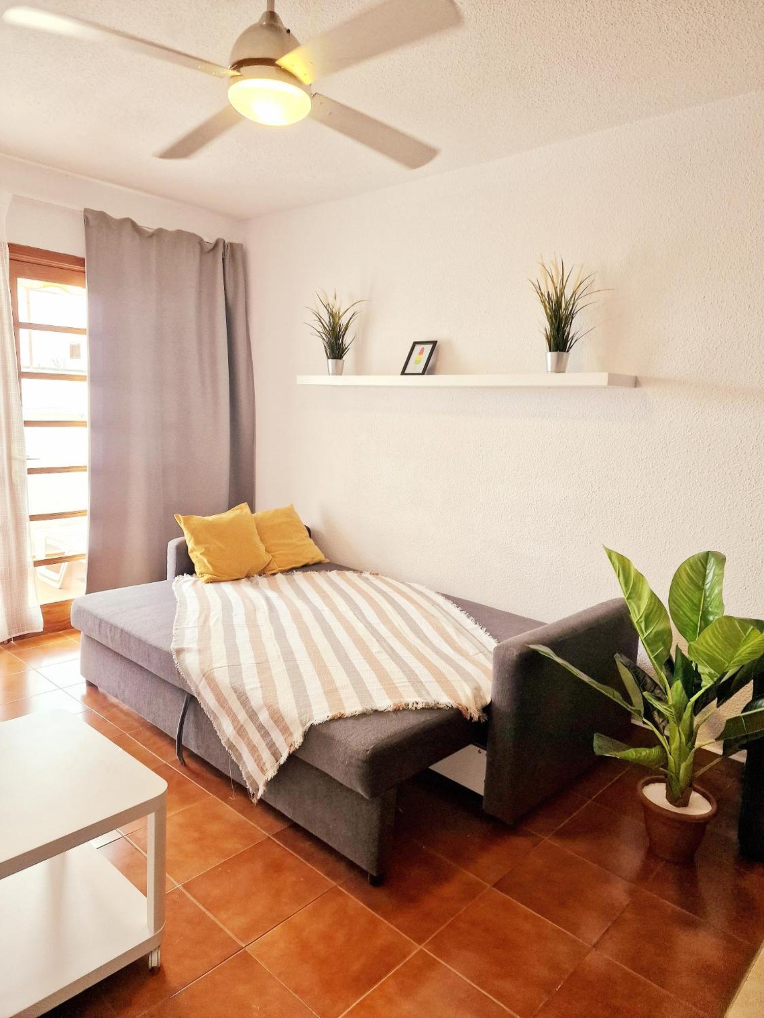 Comfortable Centrally Located Apartment Playa Fanabe Luaran gambar